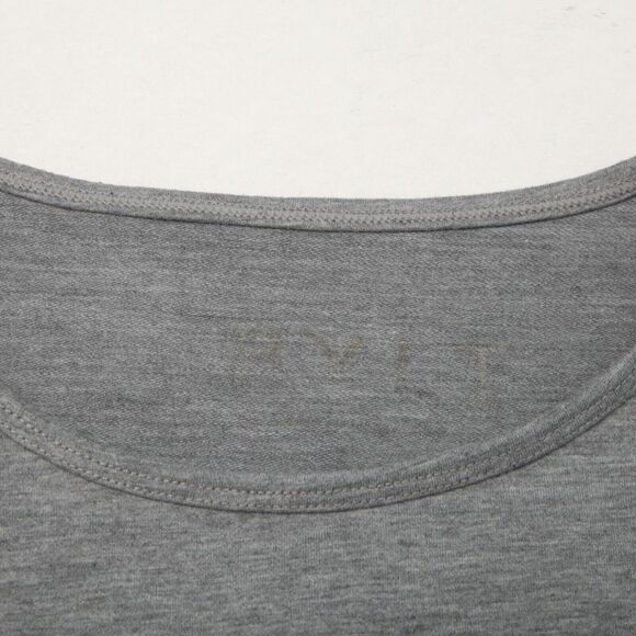 BYLT Shirt Mens Extra Small Gray Drop Cut Crew Neck Short Sleeves - Picture 6 of 11